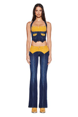 TOMMIE CORSET - DARK WASH
