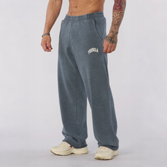 European and American new trendy brand YOUNG LA, slow runners, sports straight leg pants, casual fitness training, loose pants for men