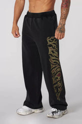 European and American trendy brand YOUNG LA sports straight leg pants American men's fitness training outdoor casual loose pants