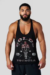 American fashion brand YOUNG LA fitness vest, quick drying breathable style, suspender, cotton loose oversized vest
