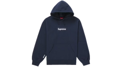 Supreme Box Logo Hoodie Navy (FW25)