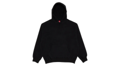 Supreme Satin Applique Hoodie Black (FW25)