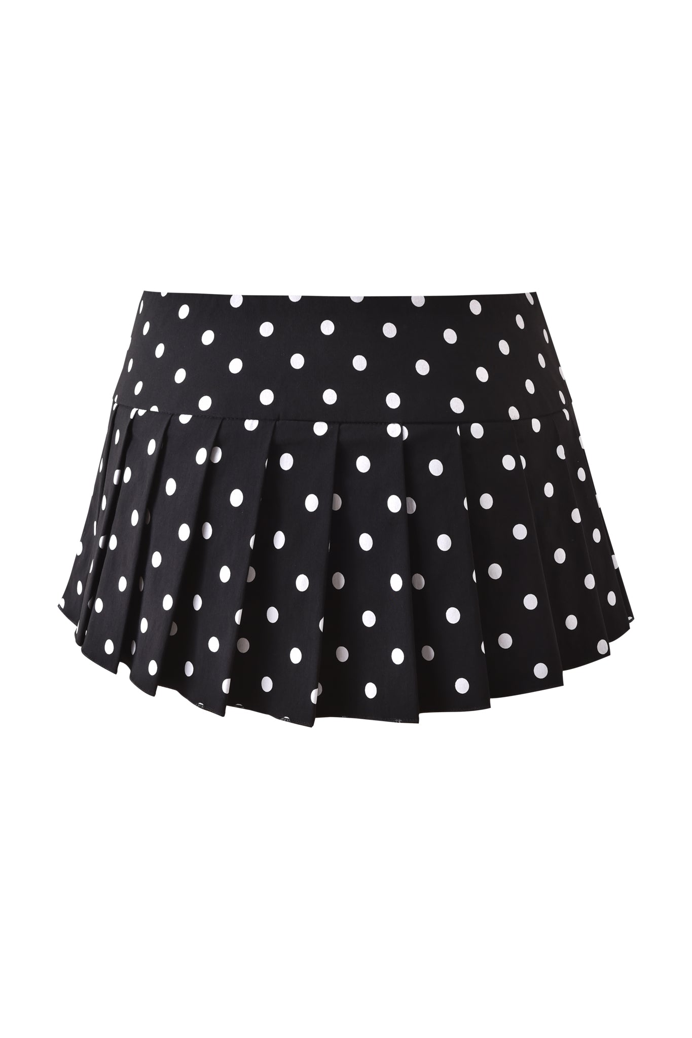 REMINI SKORT - BLACK POLKADOT