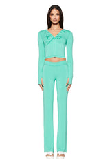 BLARE TRACKPANT - GREEN : TURQUOISE : TEAL
