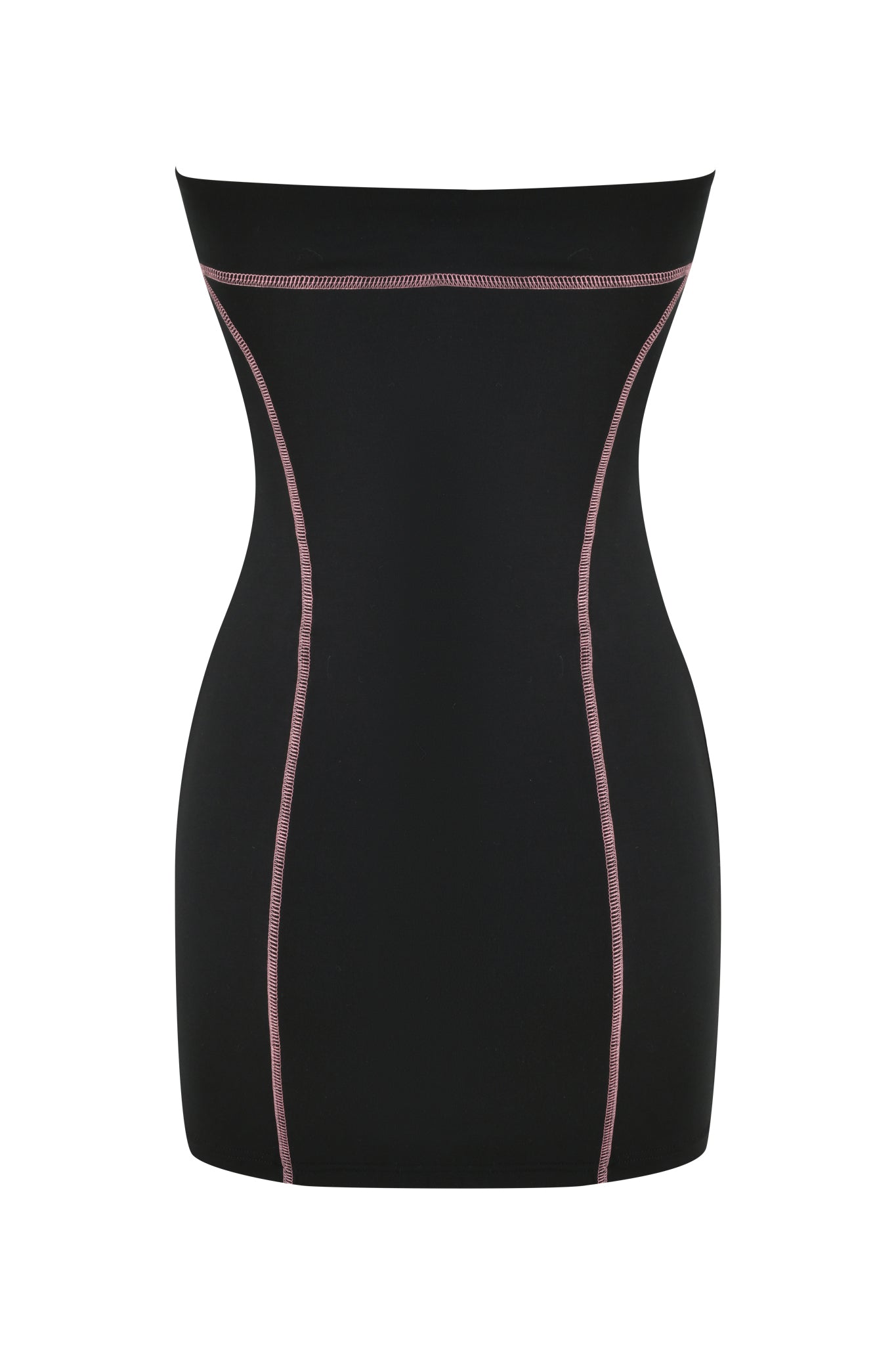 BLARE TUBE MINI DRESS - BLACK