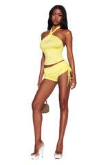 MIA SHORT - YELLOW