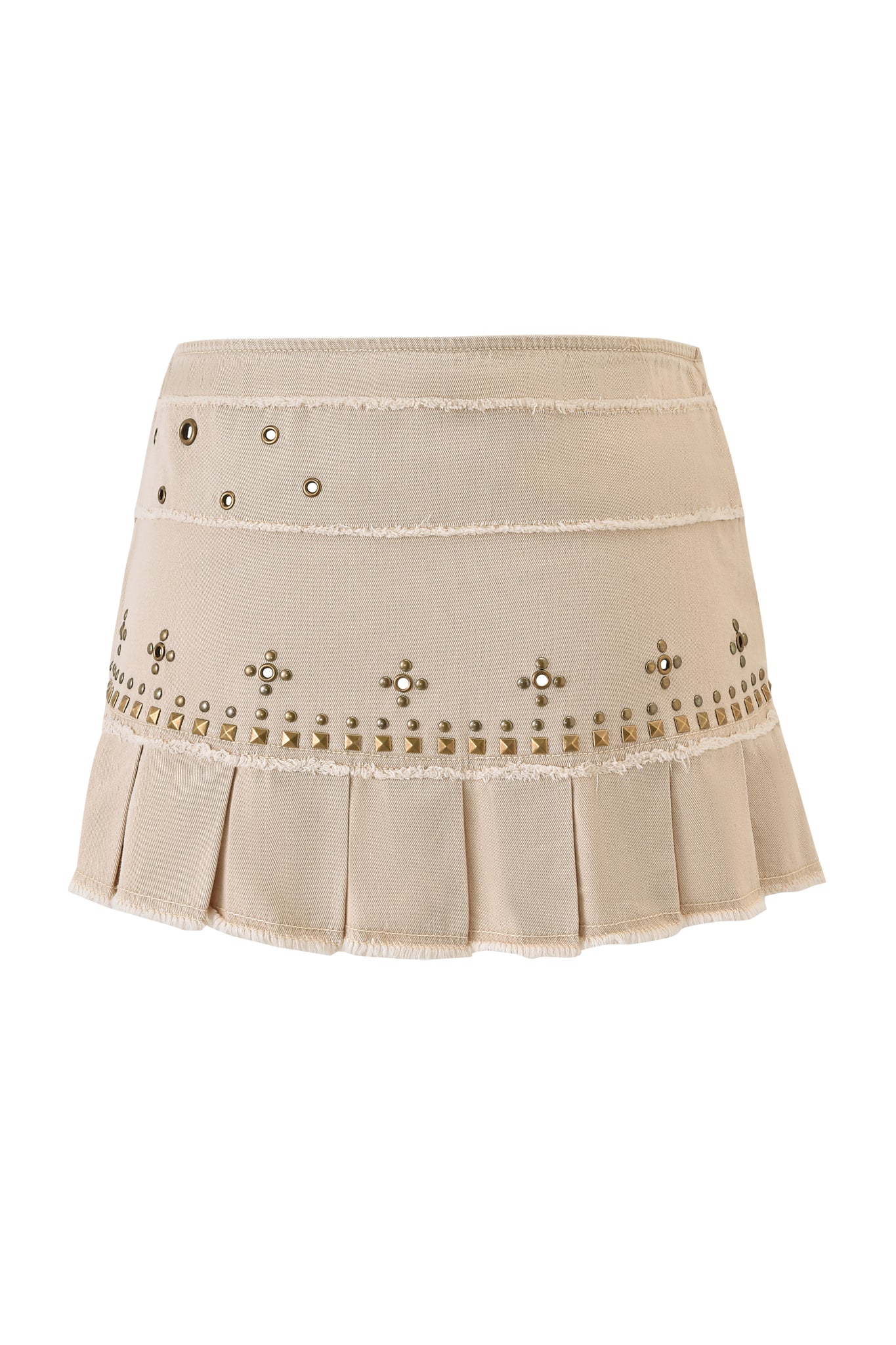 MASON MINI SKIRT - TAN