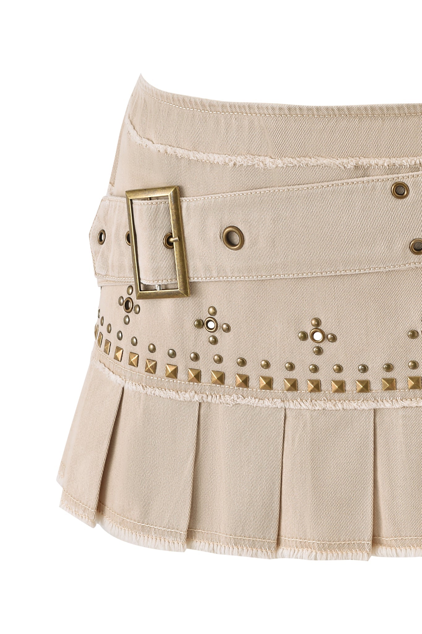 MASON MINI SKIRT - TAN