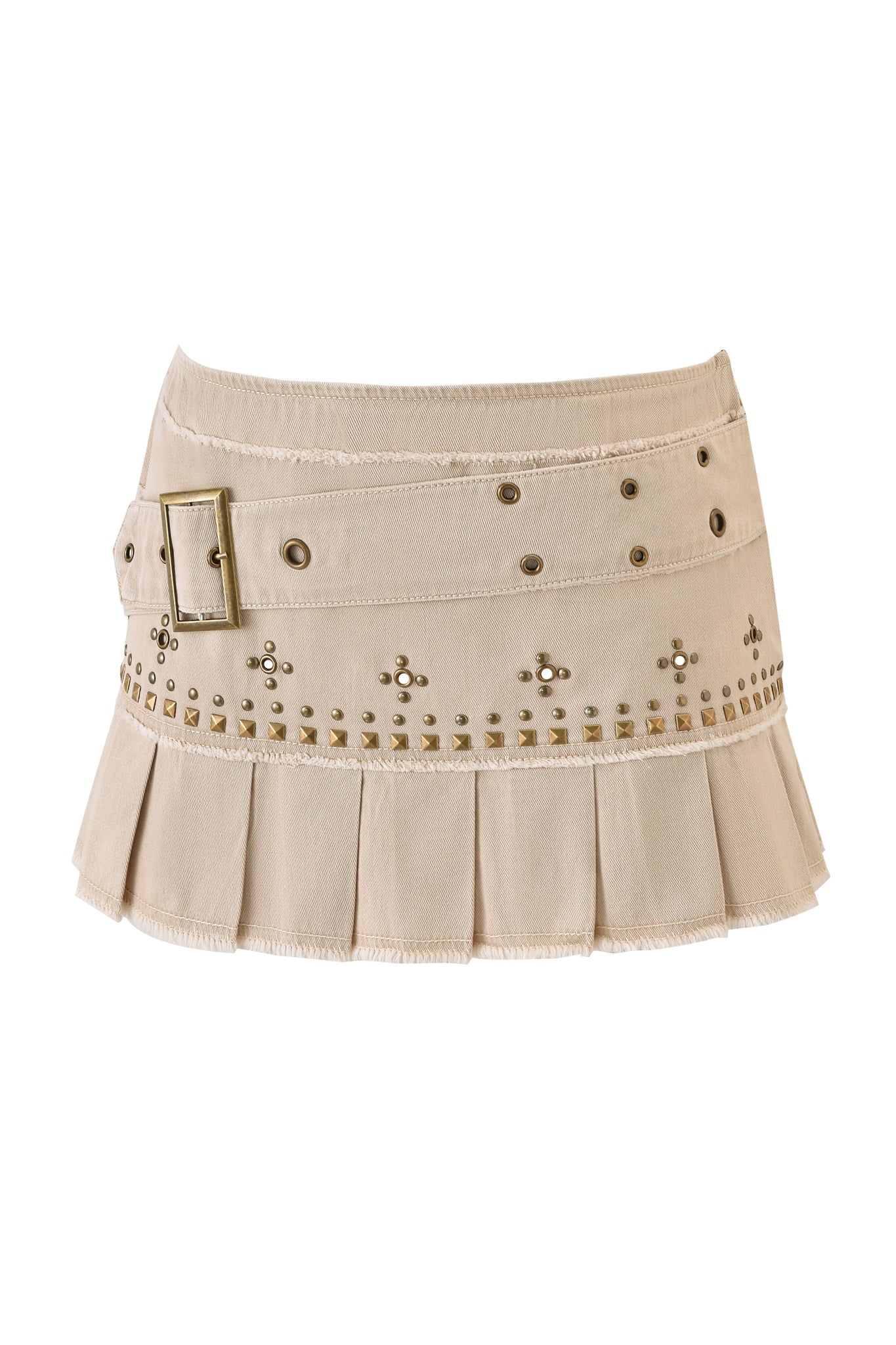 MASON MINI SKIRT - TAN