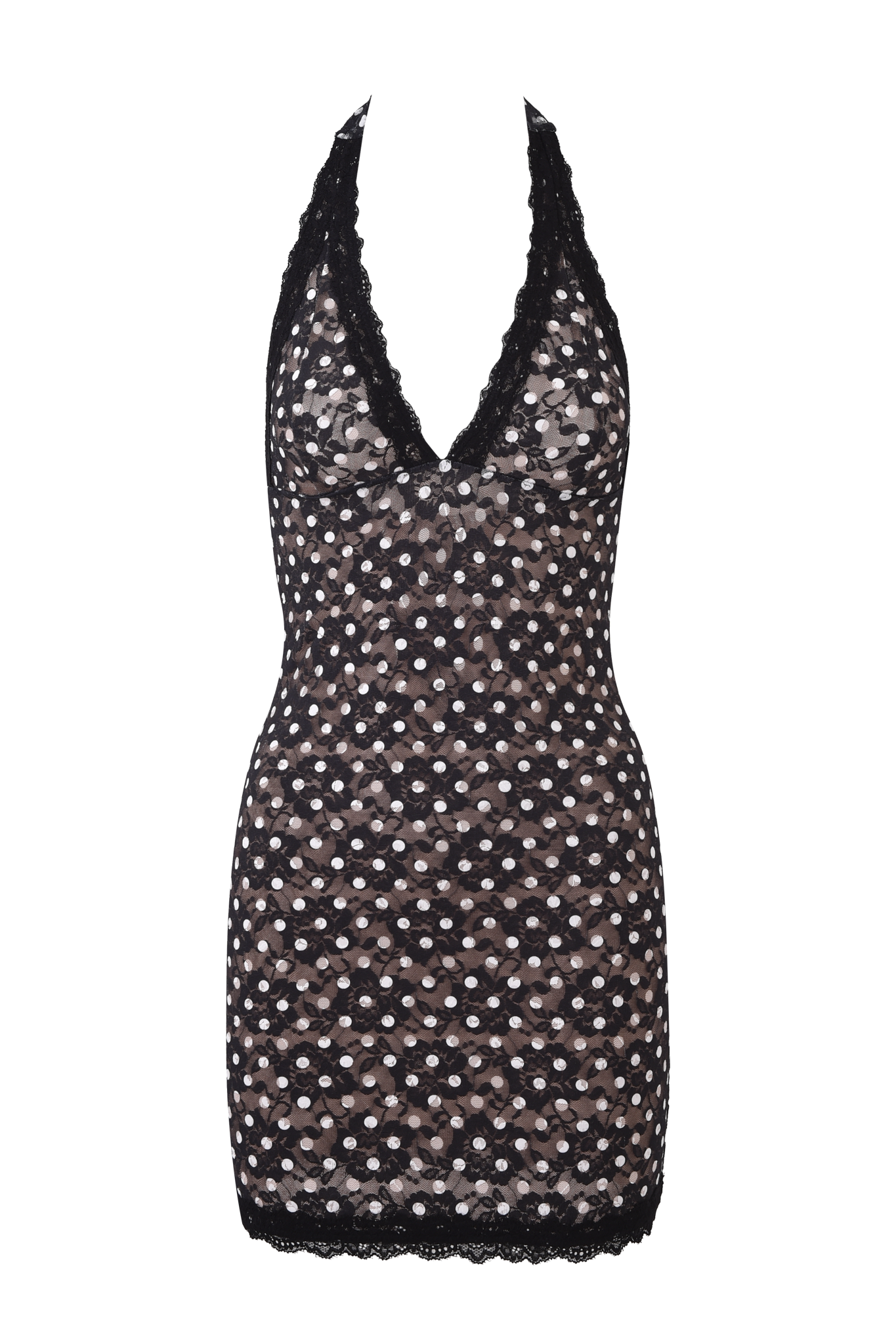 GEM MINI DRESS - BLACK
