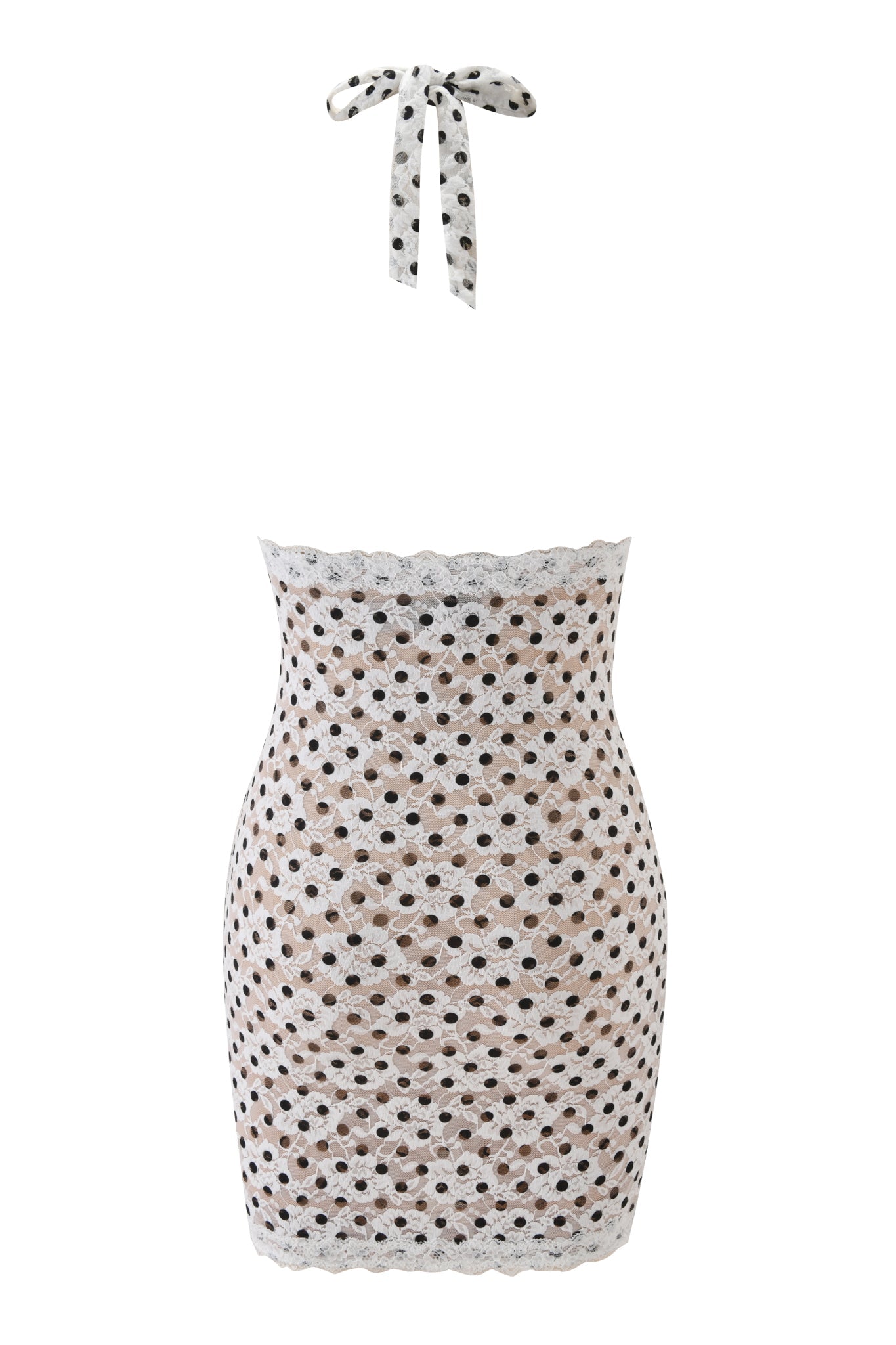 GEM MINI DRESS - WHITE