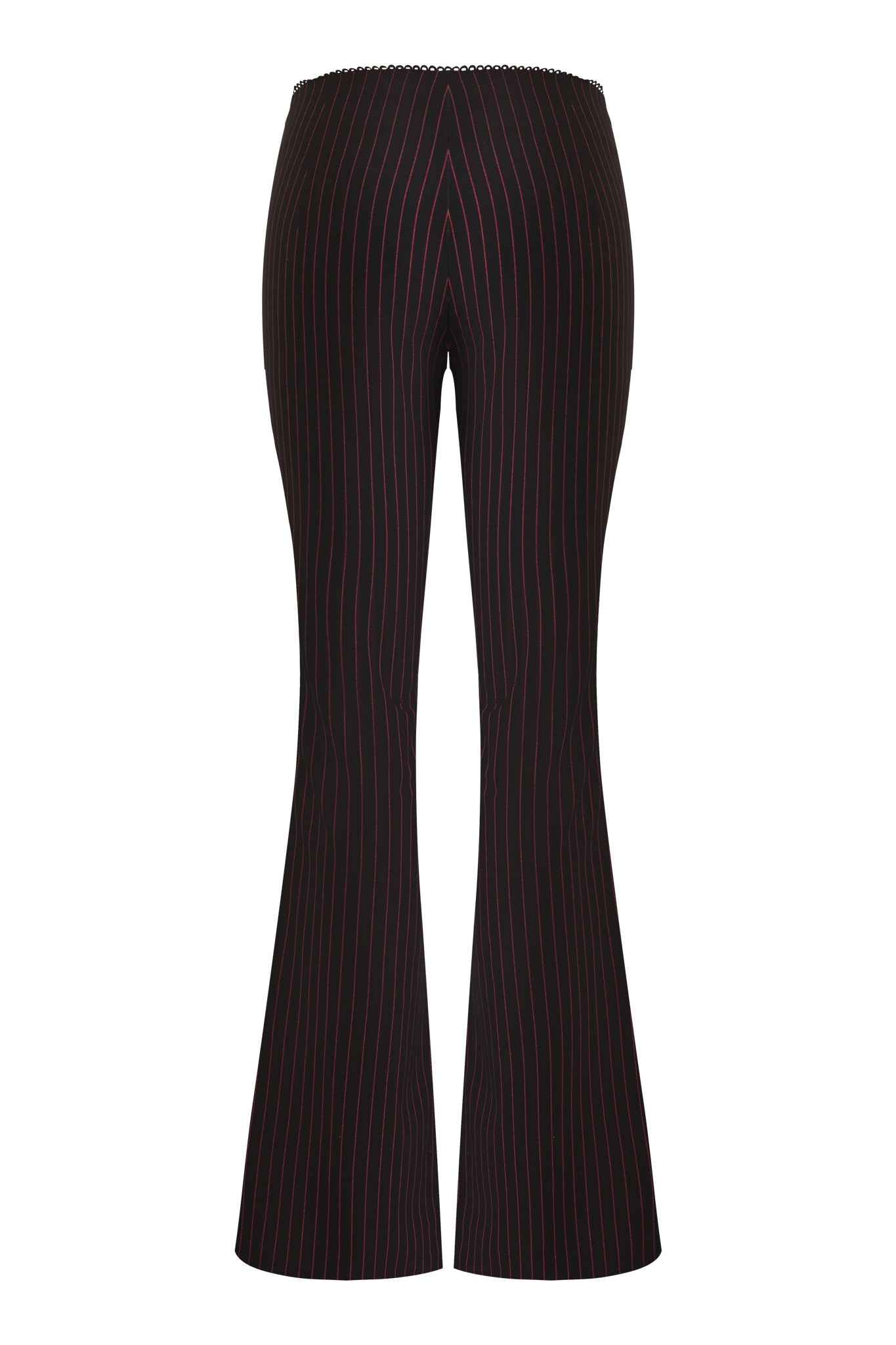 RONAN PANT - BLACK AND RED PINSTRIPE