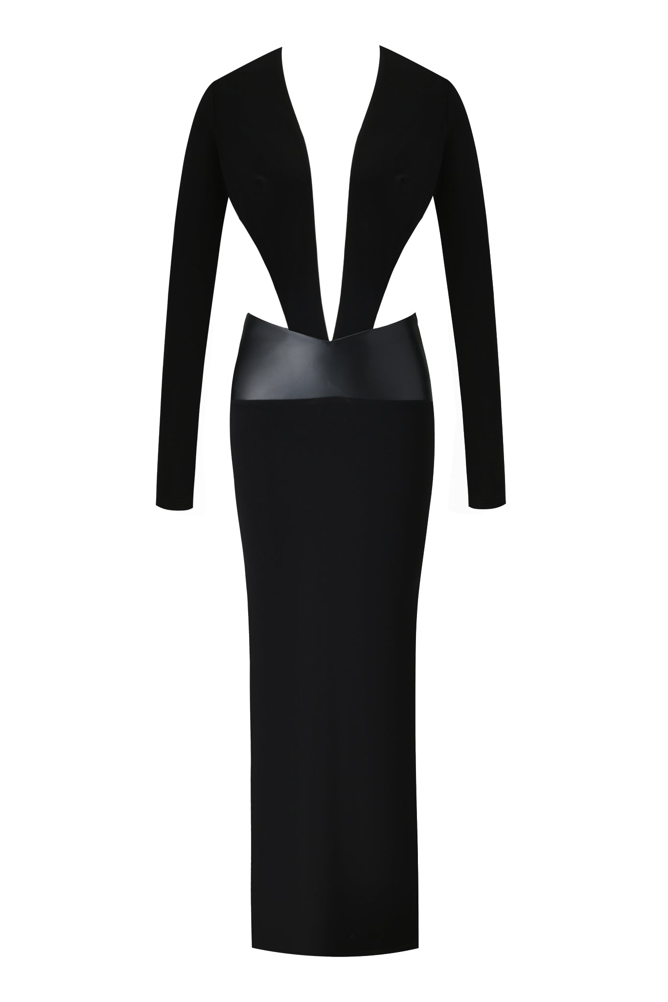 CARMINA MAXI DRESS - BLACK
