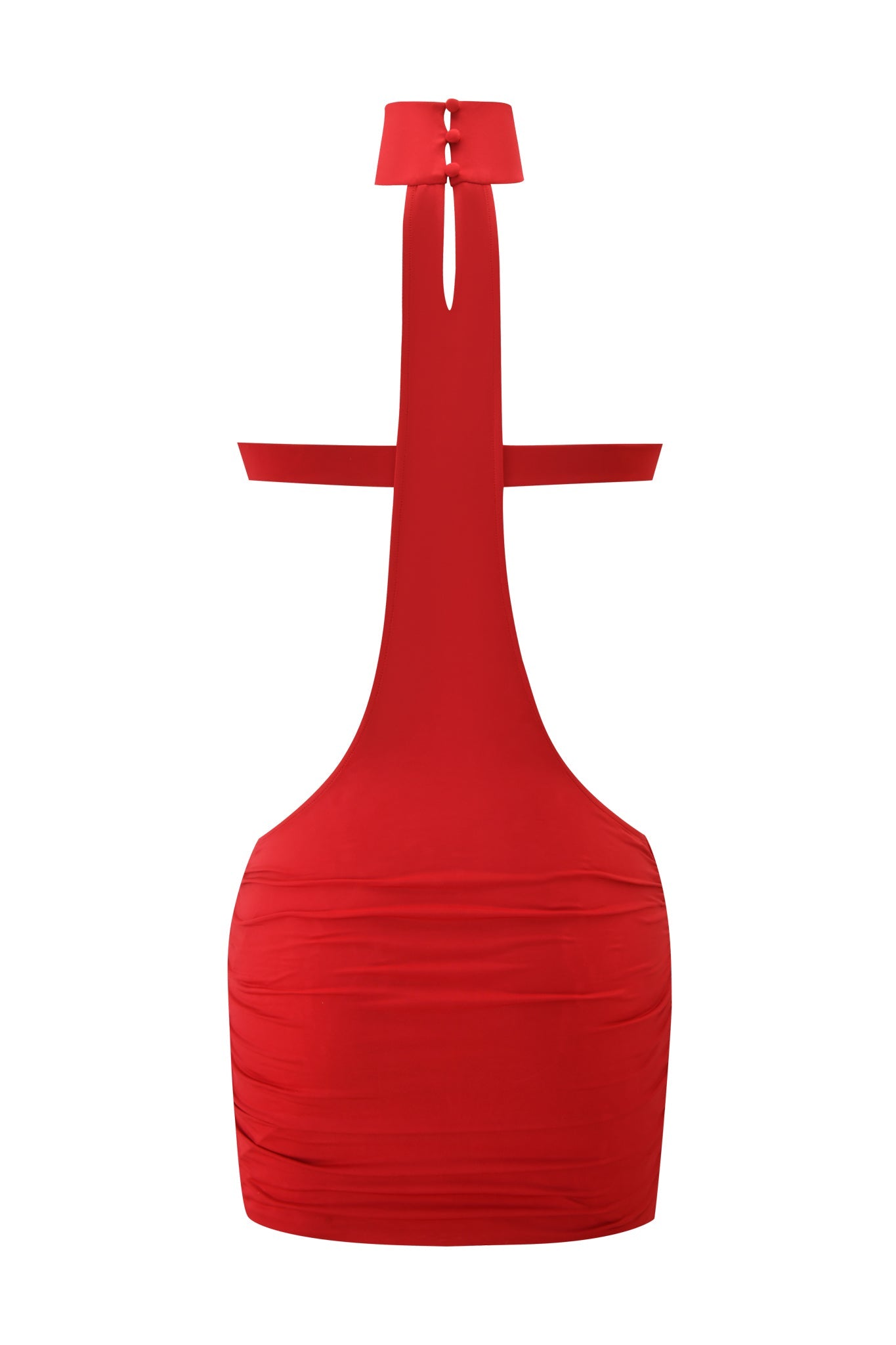 COPINE MINI DRESS - DEEP RED