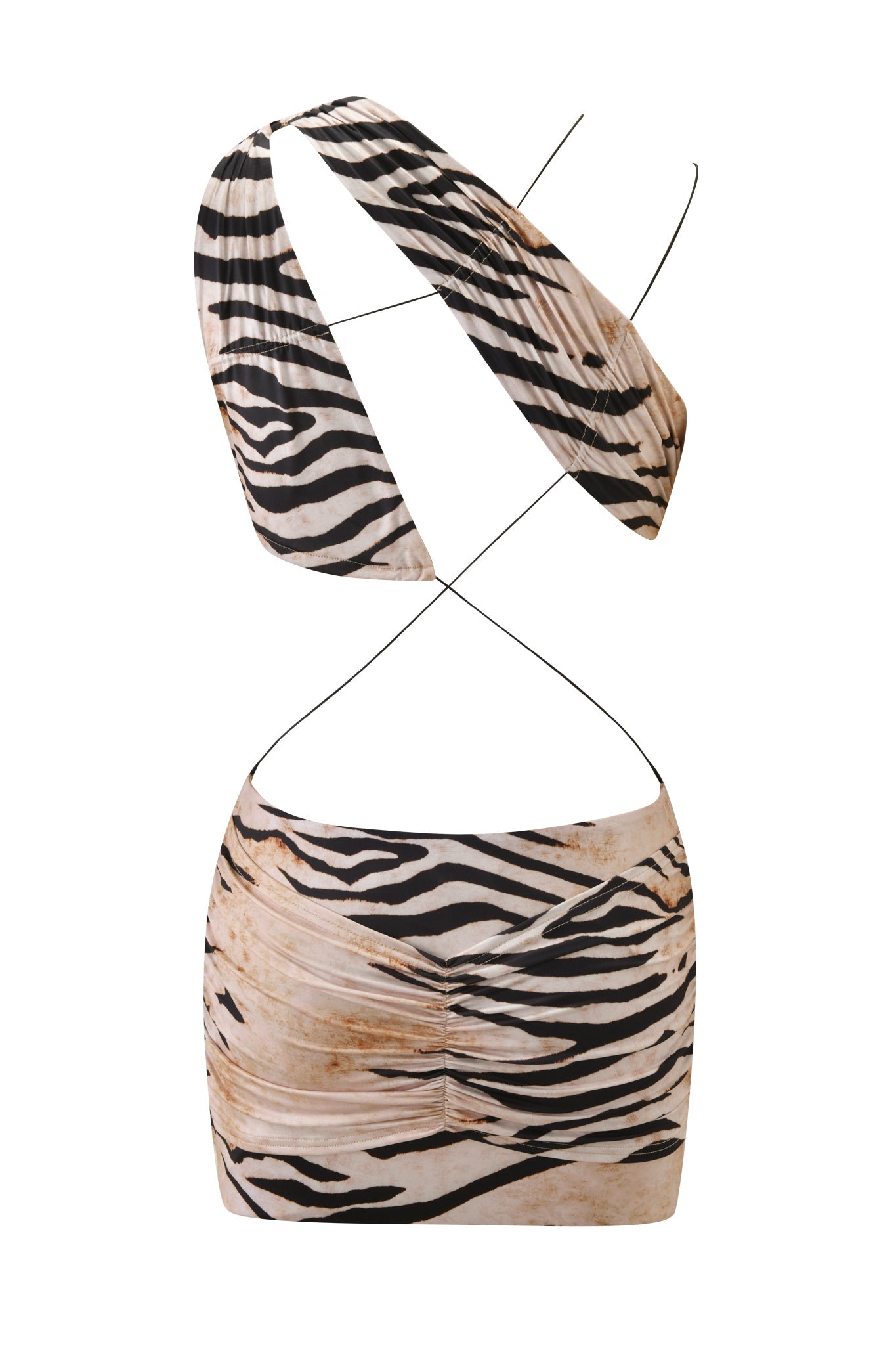 SASKIA MINI DRESS - WILD SIDE