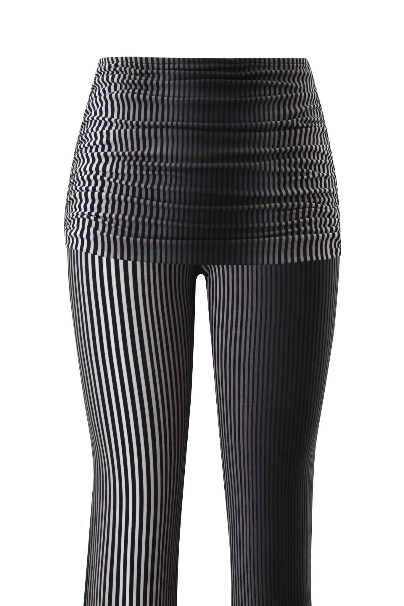 TRINITY 2-IN-1 SKIRT PANT - STRIPE