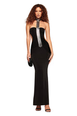 BROOKE MAXI DRESS - BLACK
