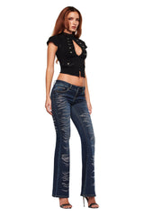 JIJI DIAMONTE JEAN - BLUE