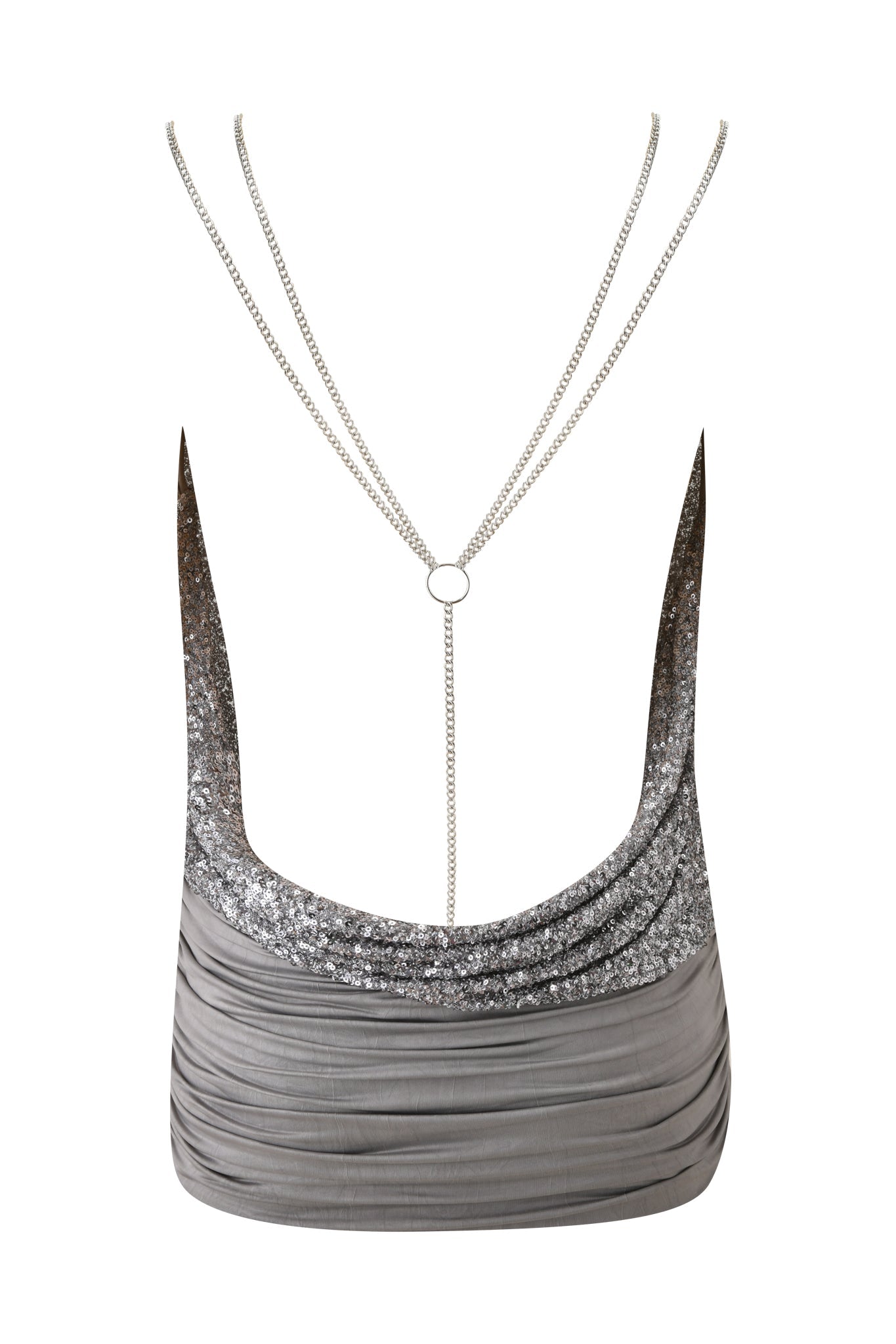 LEXX MINI DRESS - SILVER