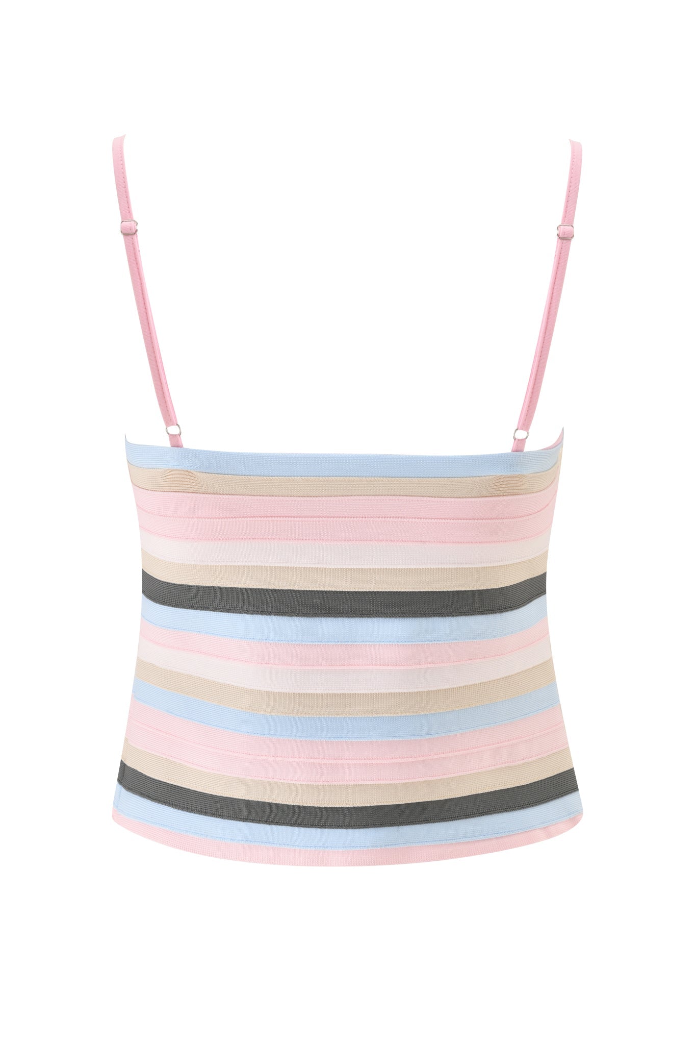 NYNA BANDAGE CAMI TOP - BABY PINK