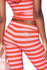 FAFI BLARE TRACKPANT - PINK STRIPE