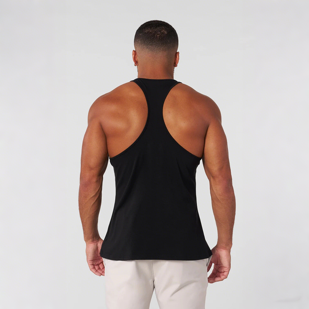 New American fashion brand YOUNG LA casual breathable iron tank top for running, sports, fitness training, sleeveless top