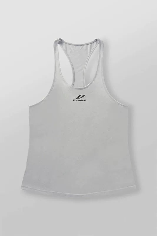 European and American trendy brand YOONGLA men's sleeveless vest fitness suit quick drying elastic exercise training running fitness top