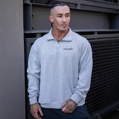 New Fitness American Trendy Brand YOUNG LA Zipper Sports Stand up Hoodie Running Long Sleeve Casual Coat Top