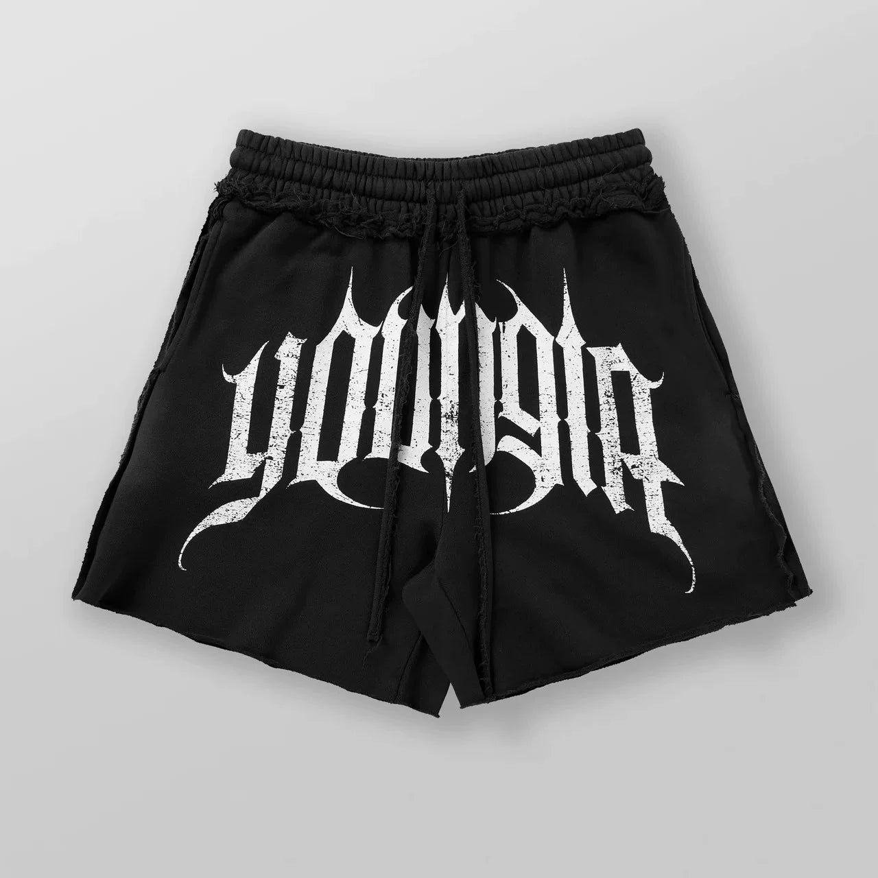European and American trendy brand YOUNG LA casual shorts men's cotton trendy versatile fitness jogging sports basketball shorts