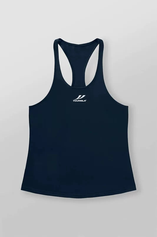 European and American trendy brand YOONGLA men's sleeveless vest fitness suit quick drying elastic exercise training running fitness top
