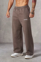 European and American fashion brand YOUNG LA men's straight leg sports pants, American jogging and fitness training embroidery casual long pants (1)