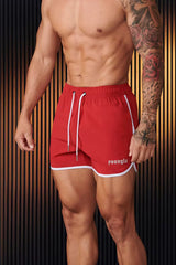 New American trendy brand YOUNG LA fitness shorts for runners, quick drying breathable running basketball shorts for men