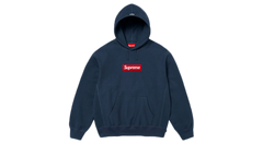 Supreme Box Logo Hoodie Navy (FW24)