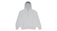 Supreme Satin Applique Hoodie Heather Grey (FW25)